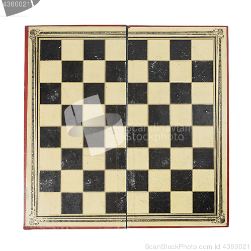 Image of Old chess board