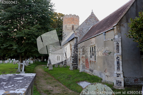 Image of Burgh Castle church in Norfolk