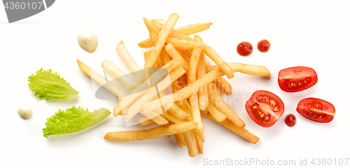 Image of heap of fried potatoes