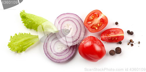 Image of composition of vegetables