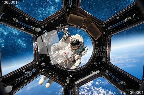 Image of Astronaut in outer space