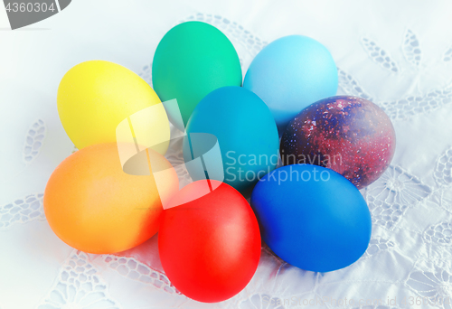 Image of Colorful Easter Eggs