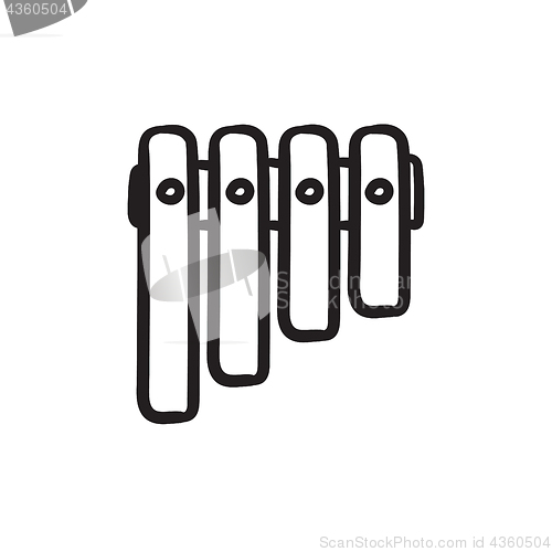 Image of Vibraphone sketch icon.