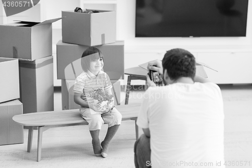 Image of Photoshooting with kid model