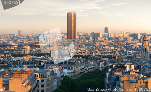 Image of Panoramic view of Paris