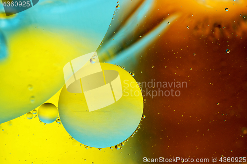 Image of Fantastic spacelike macro abstraction background