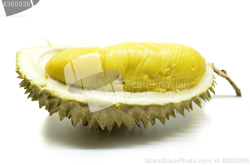 Image of Durian fruit isolated on white background