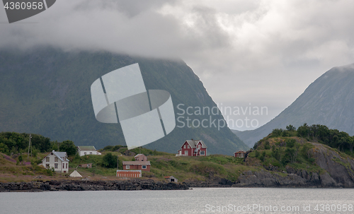 Image of sea coast in Norway