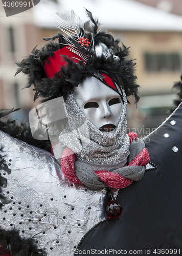 Image of Disguised Person - Annecy Venetian Carnival 2013