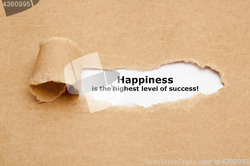 Image of Happiness Is The Highest Level Of Success