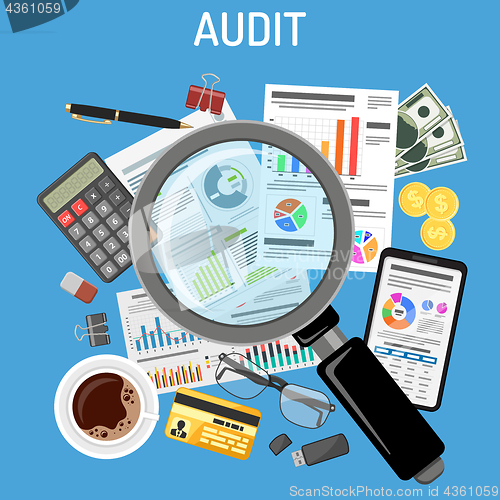 Image of Auditing, Tax Process, Accounting Concept