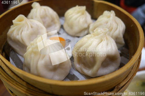 Image of Soup dumplings, xiao long bao