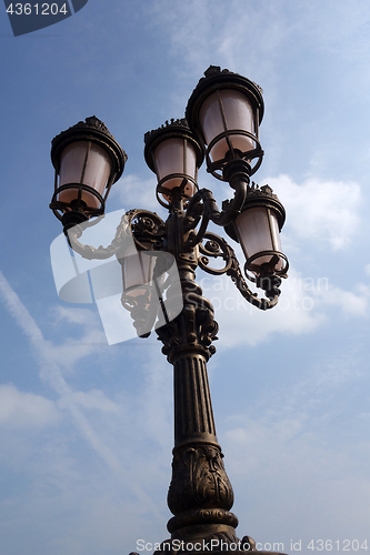 Image of Old fashioned street lights