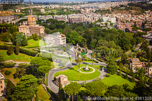 Image of Vatican gardens