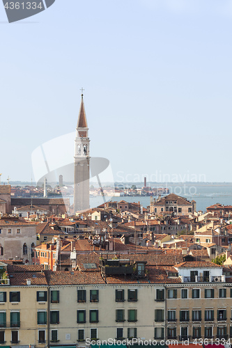 Image of a tower in Venice Italy