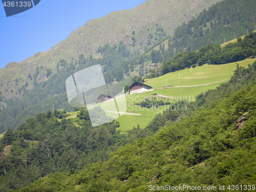 Image of a scenery in the bavarian alps