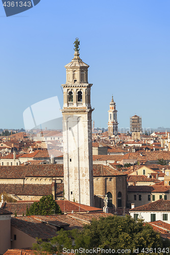 Image of a tower in Venice Italy