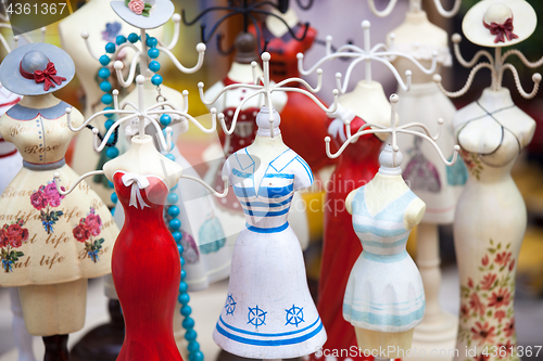 Image of Colorful mannequins