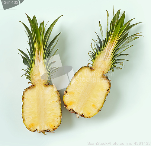 Image of half of pineapple