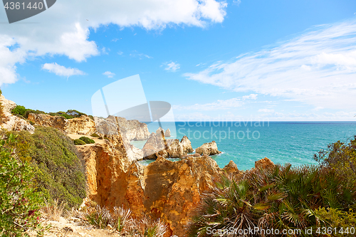 Image of Rocky coast of Atlantic Ocean, Portugal