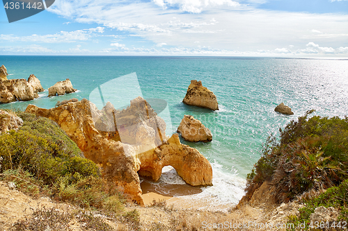 Image of Rocky coast of Atlantic Ocean, Portugal