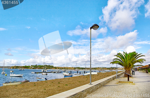 Image of Fishermens boats in Alvor city