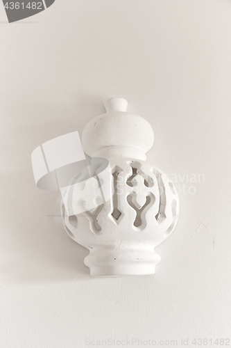 Image of White wall lamp