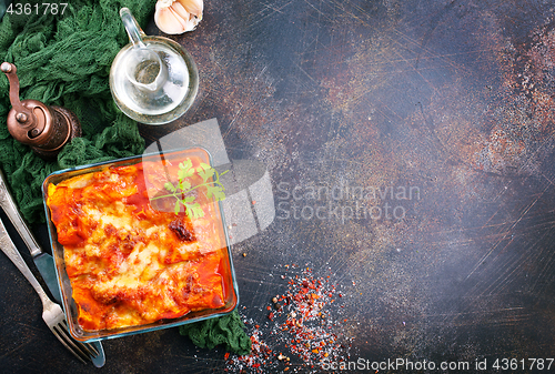 Image of lasagna