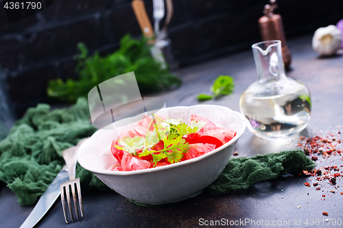 Image of tomato salad