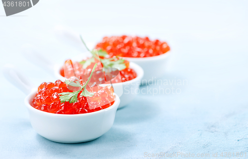 Image of salmon caviar