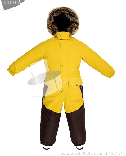 Image of Childrens snowsuit fall