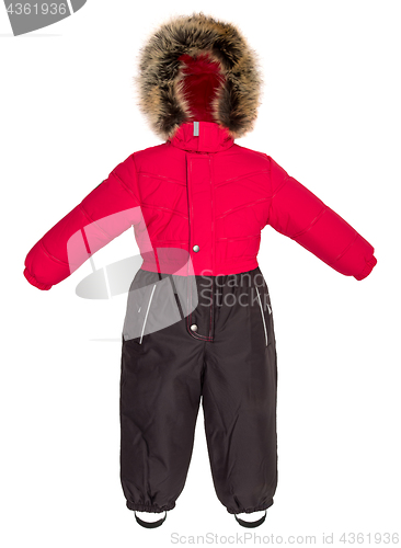 Image of Childrens snowsuit fall