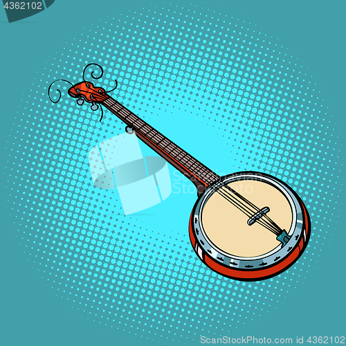 Image of banjo musical instrument