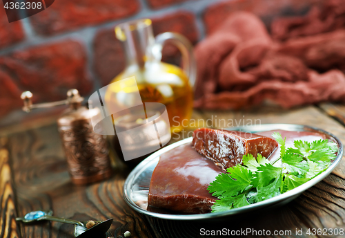 Image of raw liver