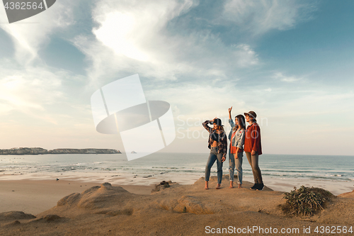 Image of Girls on the beach