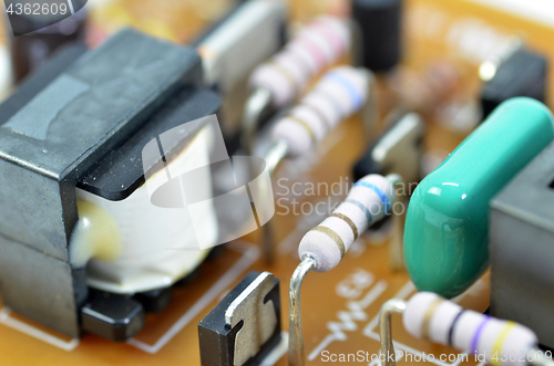 Image of Electronic PCB printed circuit board