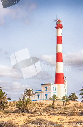 Image of lighthouse in the tunisia