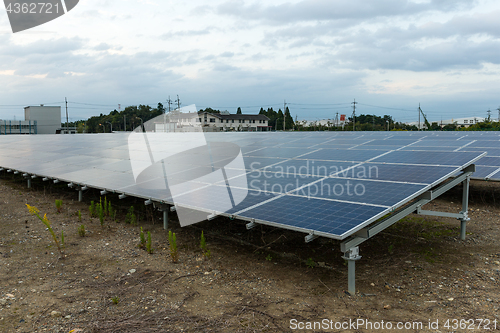 Image of Solar panel station