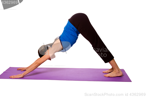 Image of Woman in Yoga Position