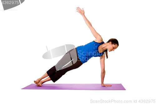 Image of Woman in Yoga Position