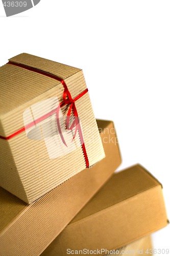 Image of stack of cardboard boxes