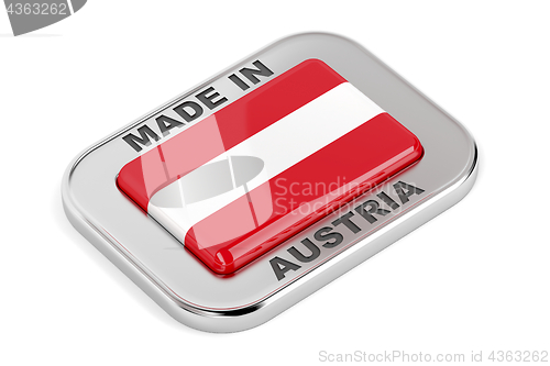 Image of Silver badge Made in Austria
