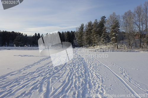 Image of Norwegian winter landscape