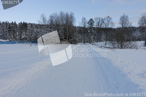 Image of Norwegian winter landscape