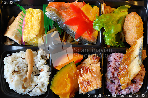 Image of japanese lunchbox - bento