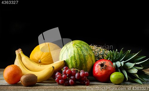 Image of various fresh fruits