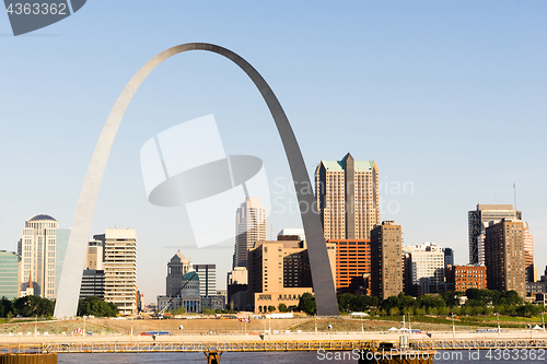 Image of Gateway to the West Downtown St Louis Arch Waterfront