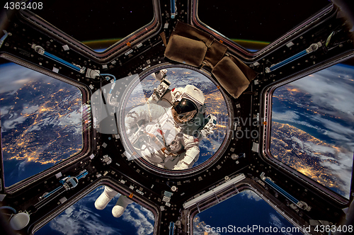 Image of Astronaut in outer space