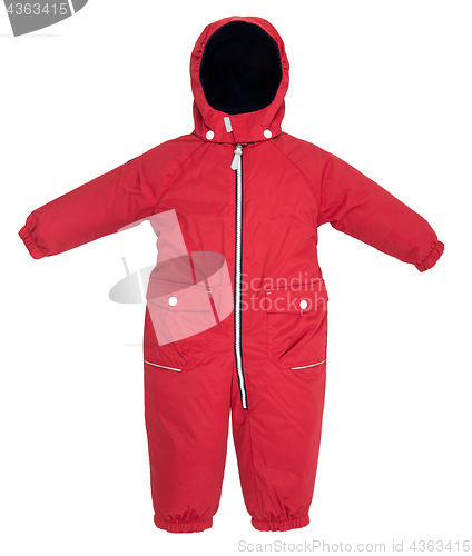 Image of Childrens snowsuit fall