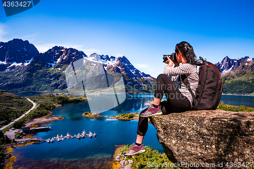 Image of Nature photographer Norway Lofoten archipelago.